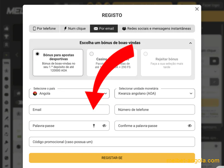 Preencha os dados solicitados