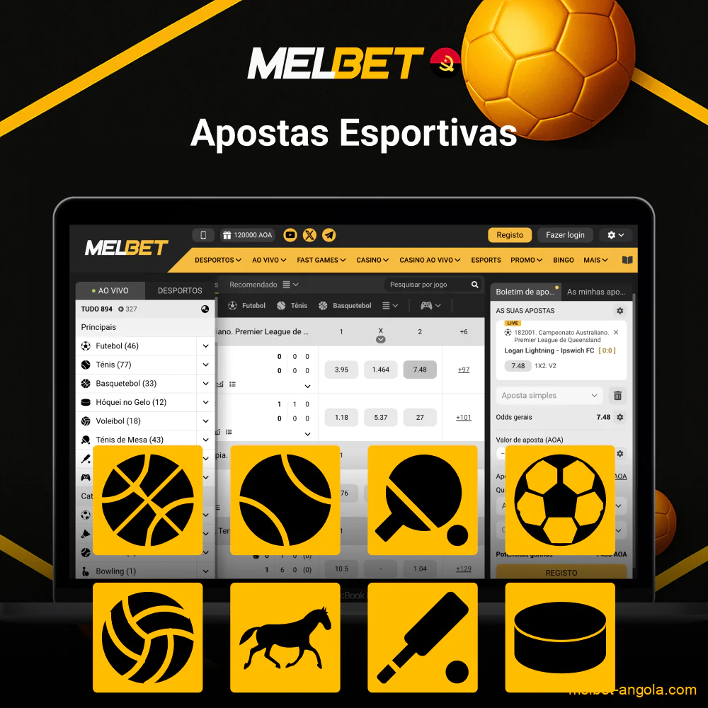 Apostas esportivas Melbet ao vivo
