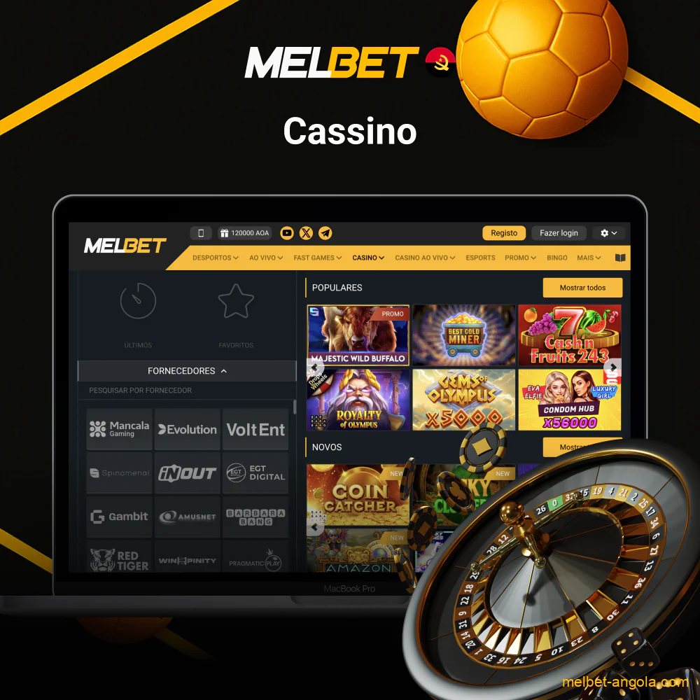 Jogos de cassino Melbet online