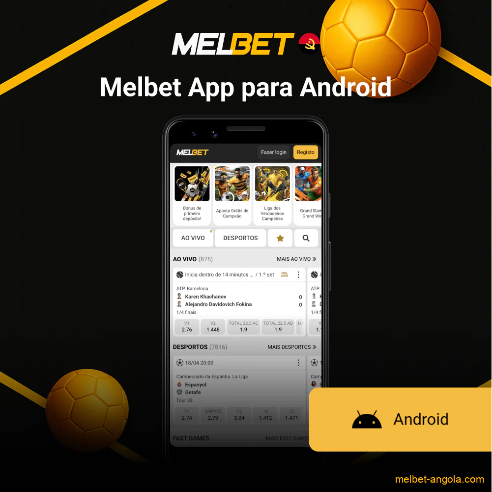 Melbet App Android instalação e uso