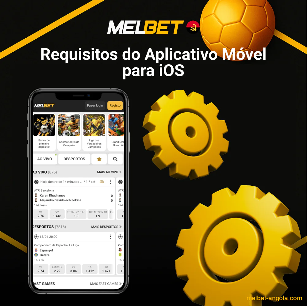 Requisitos do Aplicativo Melbet iOS